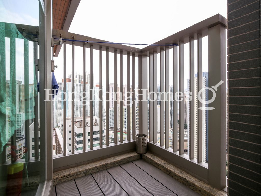 Second Balcony off Living and Dining Rm — i-UniQ Residence, Shau Kei Wan