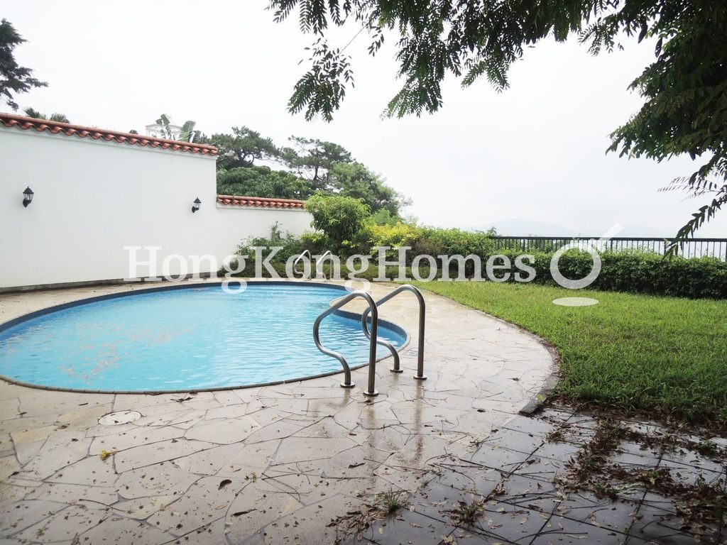 Private Terrace off Family Room — Magnolia Villas, Pokfulam