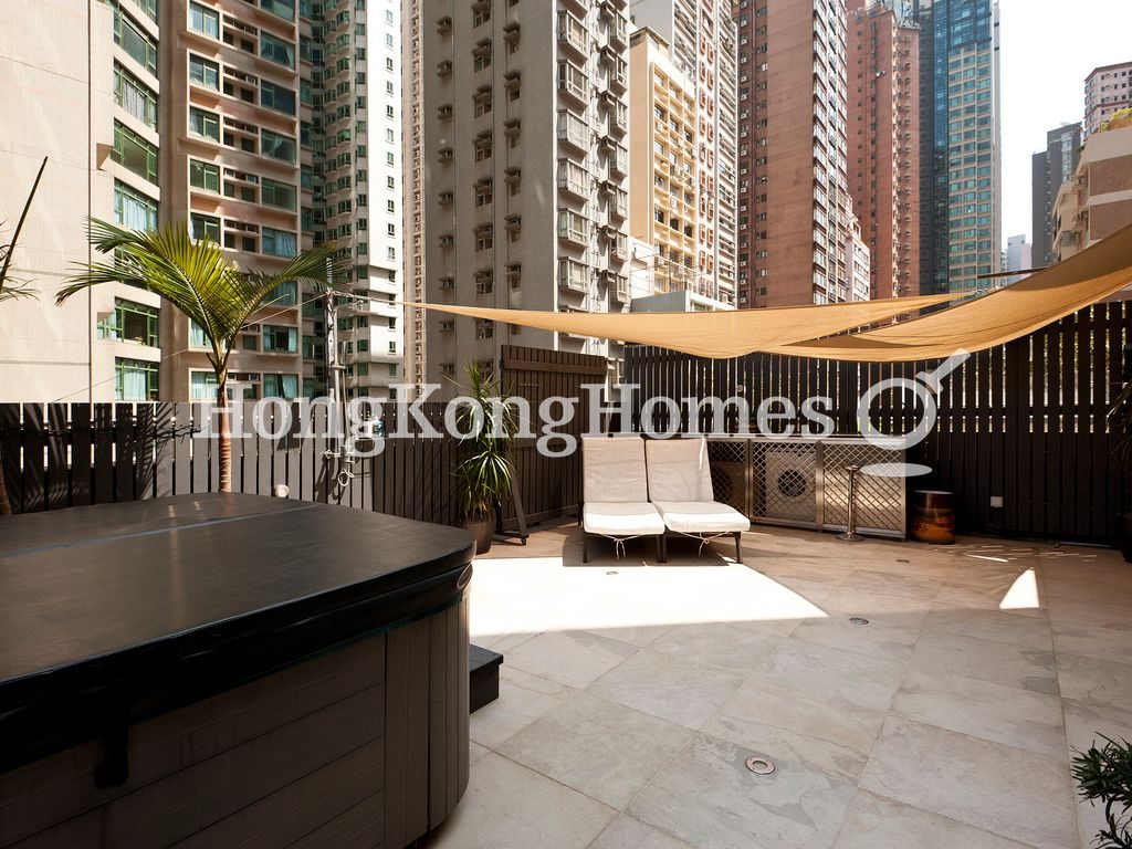 Private Terrace — Robinson Crest, Mid-levels West