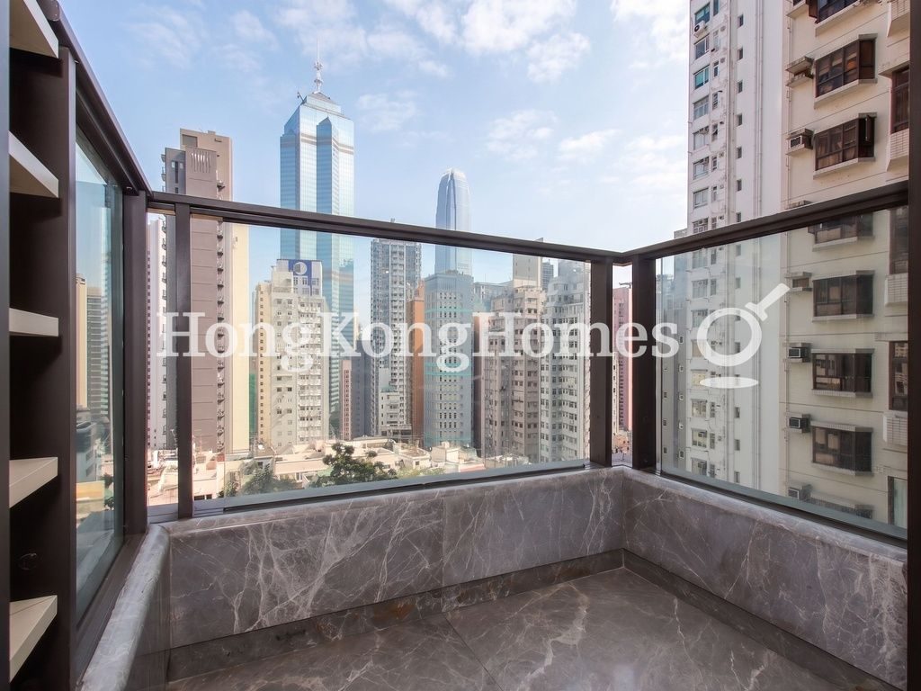 Balcony off Living and Dining Room — The Pierre, Mid-levels West