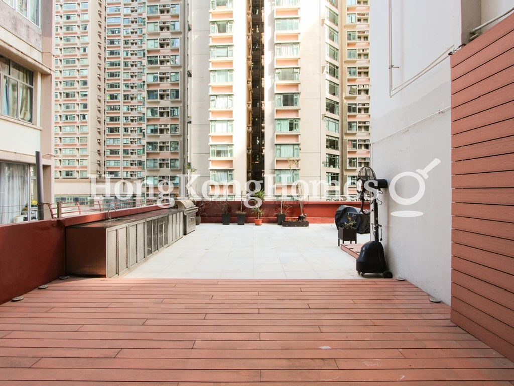Private Terrace off Living and Dining Rm — 賓士花園，西半山