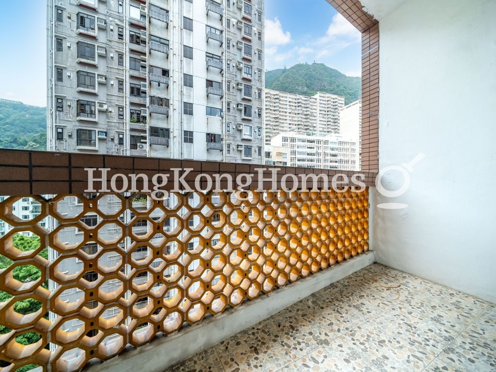 Balcony off Living and Dining Room — 正大花園大廈，西半山