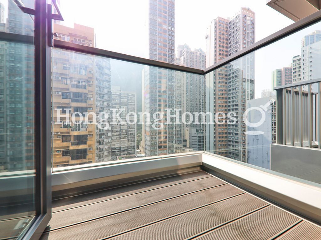 Balcony off Living and Dining Room — Richmond, Mid-levels West