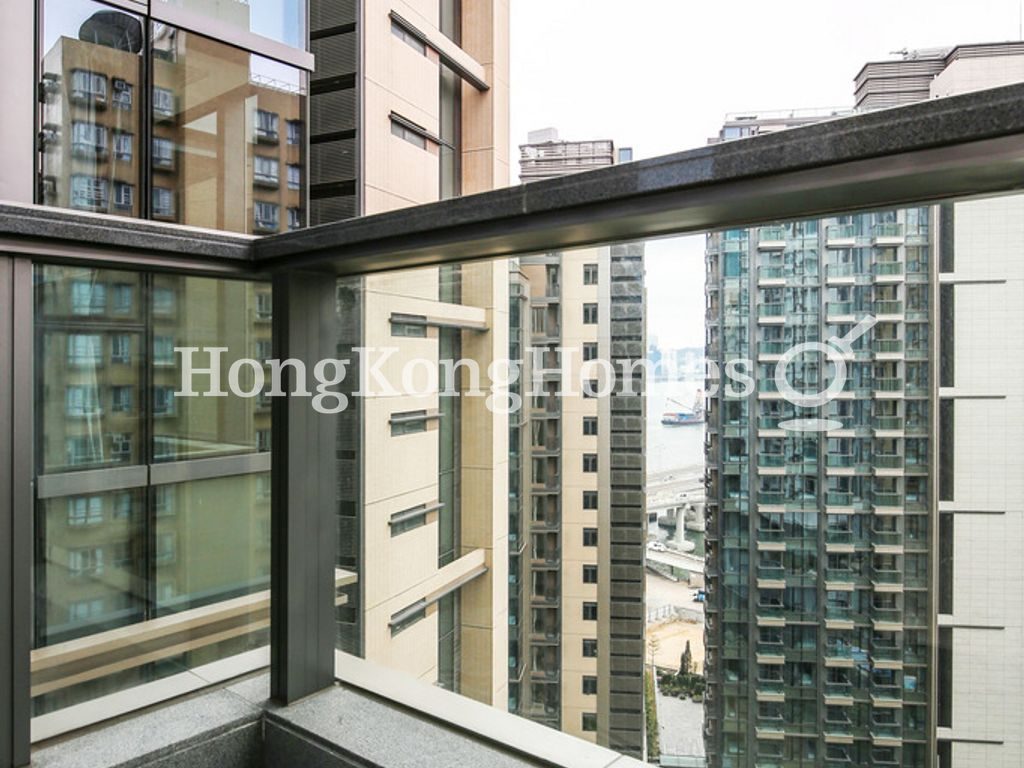 Balcony off Living and Dining Room — Victoria Harbour - Ph 1B - Tower 5A, North Point