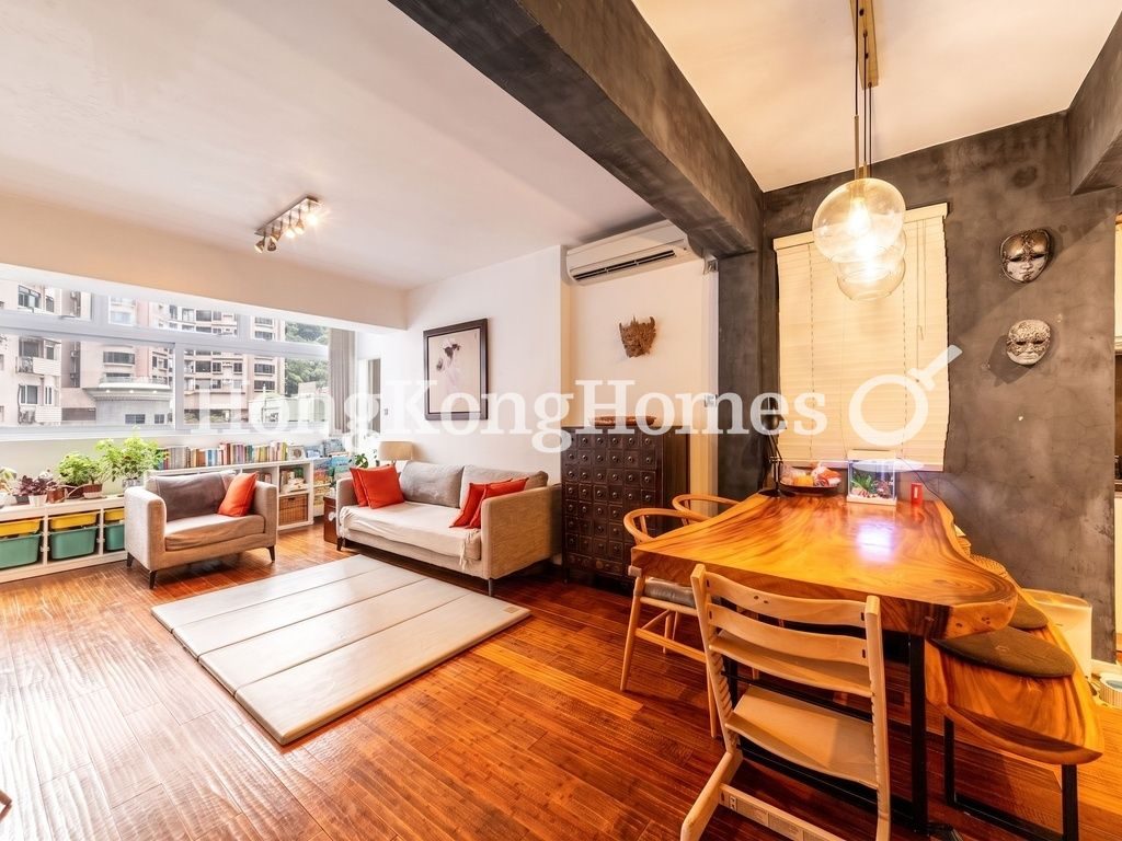 Living and Dining Room — Po Tak Mansion, Happy Valley