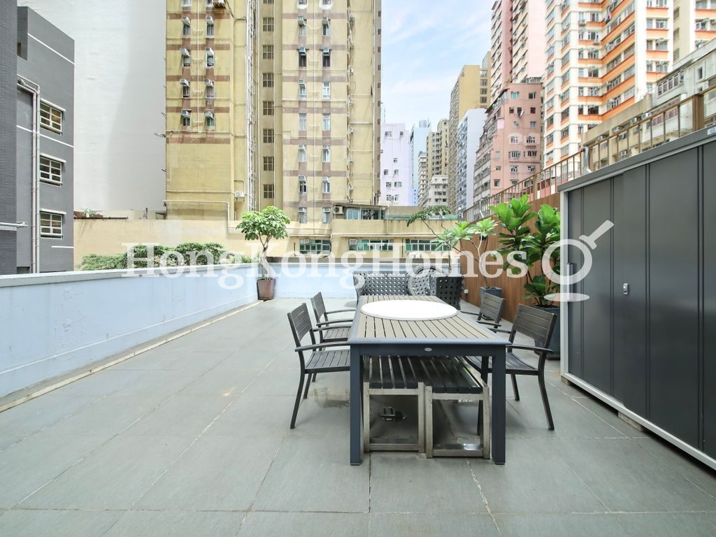 Private Terrace — Wo Fat Building, Western / Kennedy Town