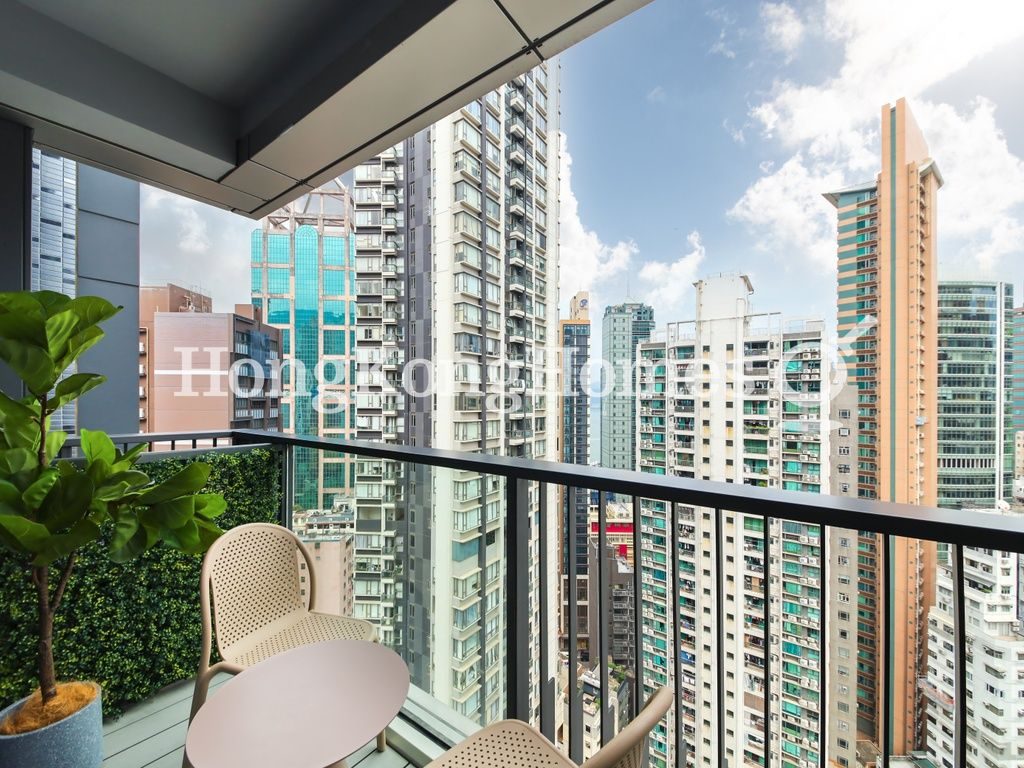 Balcony off Living and Dining Room — 尚瓏，西營盤