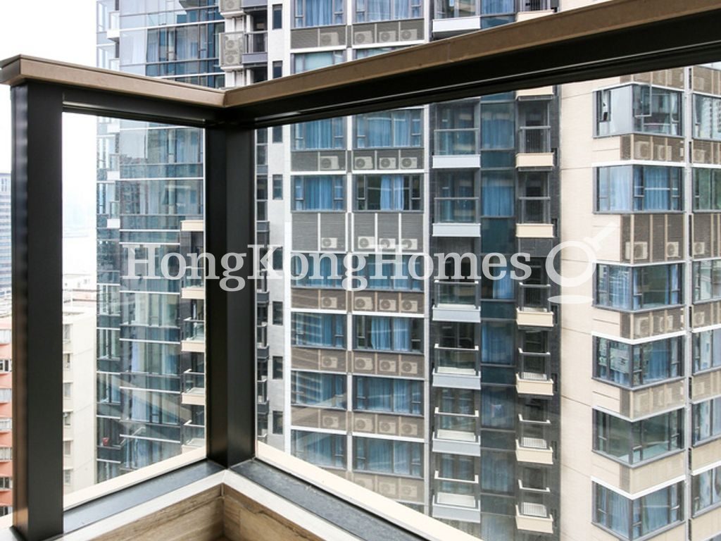 Balcony off Living and Dining Room — Fleur Pavilia, North Point