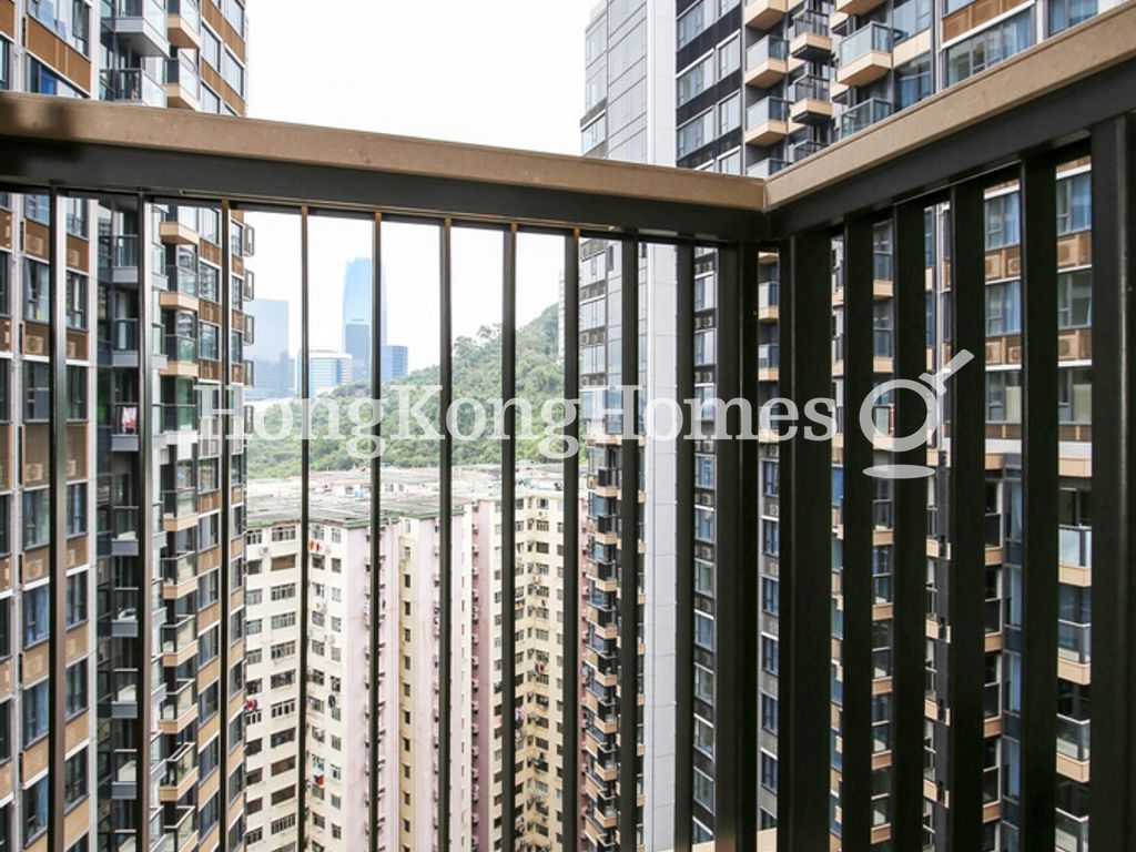 Balcony off Kitchen — Fleur Pavilia, North Point