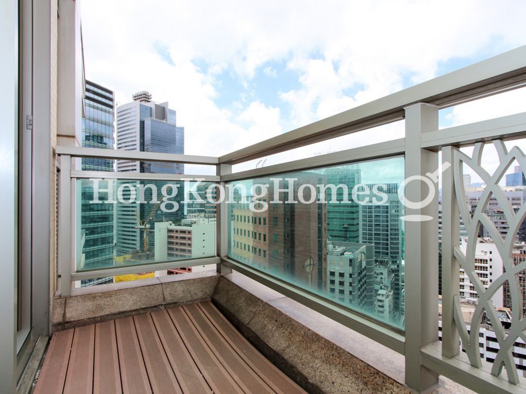 Balcony off Living and Dining Room — York Place, Wan Chai