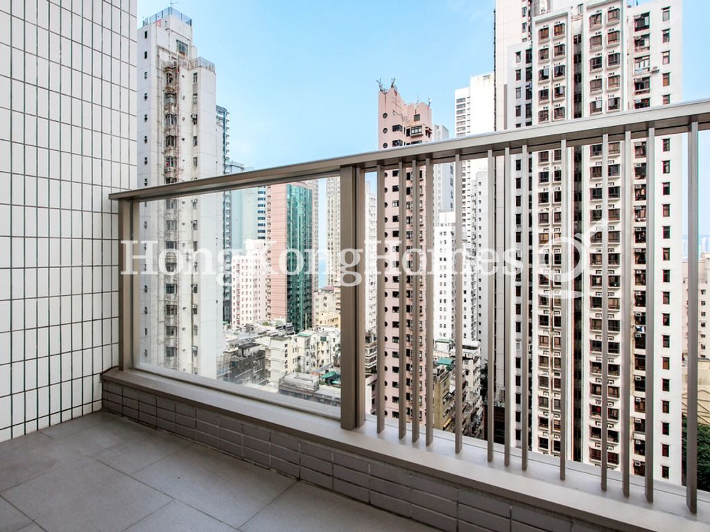 Balcony off Living and Dining Room — Island Crest - Tower 1, Sai Ying Pun