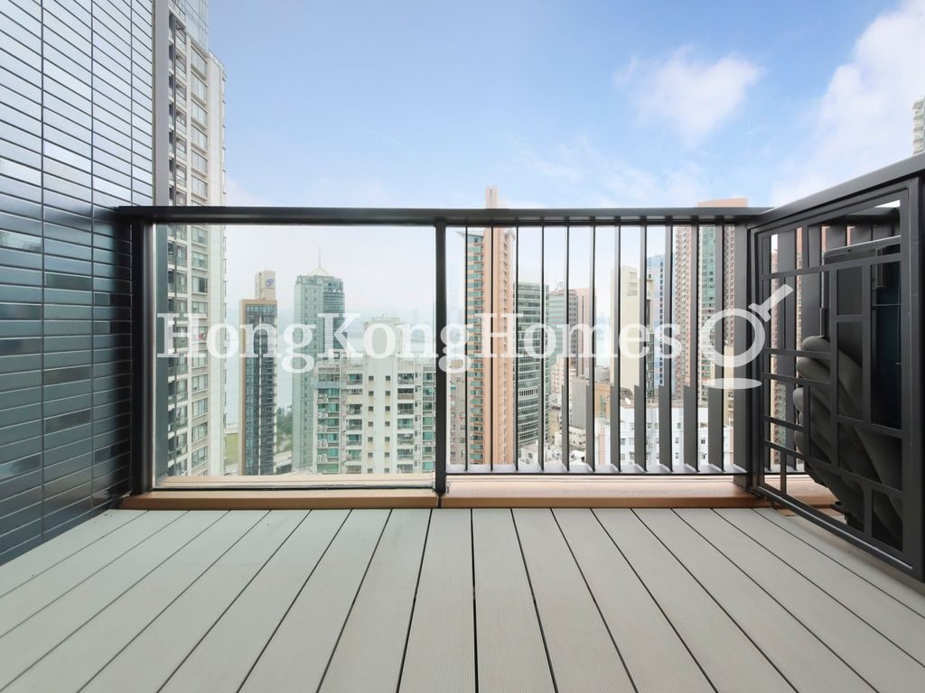 Balcony off Master Bedroom — The Queens, Sai Ying Pun